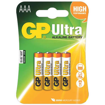 Picture of Baterija GP 24AU4+2-U6/LR03-alkalna